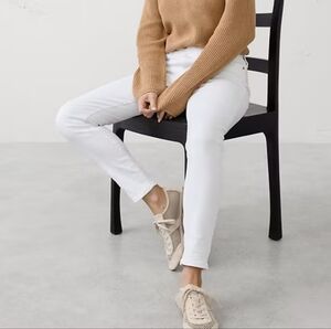 Banana Republic White Skinny Jeans Size 25/0P Petite New